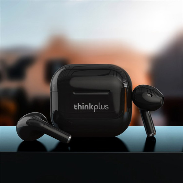 LENOVO Thinkplus LP40 Bluetooth 5.0 TWS Earphone Noise Reduction In-ear Headphone with 300mAh Charging Case - Black