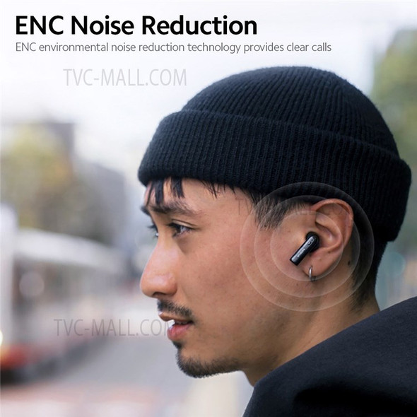 NOKIA E3101 Wireless Earphones Bluetooth Headphones Noise Reduction Semi-in-ear Sports Music Earbuds - Black