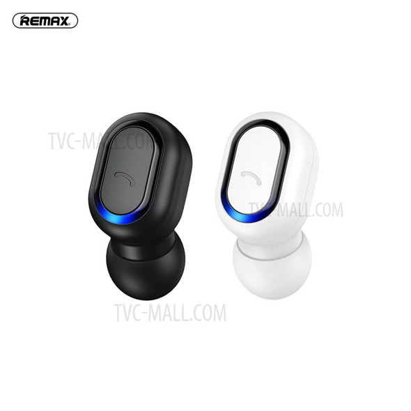 REMAX T31 Mini Totin Wireless Bluetooth Headset Single Ear Earphone - White