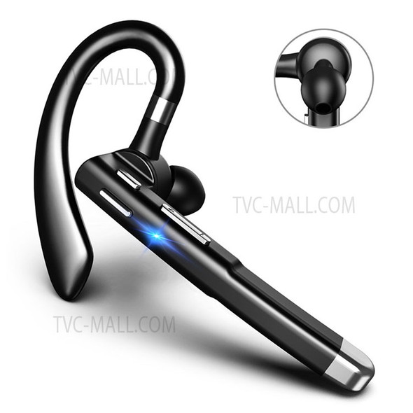 YYK-520 2nd Wireless Bluetooth 5.0 Single Ear Headset Car Earhook Business Earphone with Charging Case