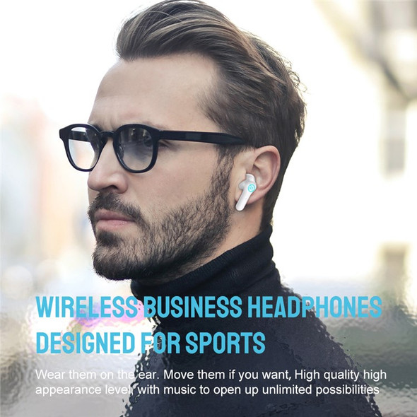 YYK-ANC Pro Wireless Bluetooth 5.1 Earphones Sweatproof ANC Noise Reduction In-ear Earphone Touch Control Headset - Black