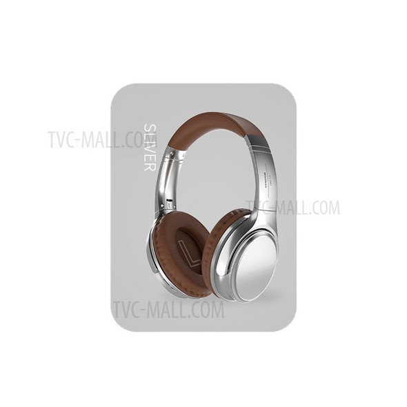 VJ901 Bluetooth 5.0 Headphones Wireless Over Ear Headset - Silver