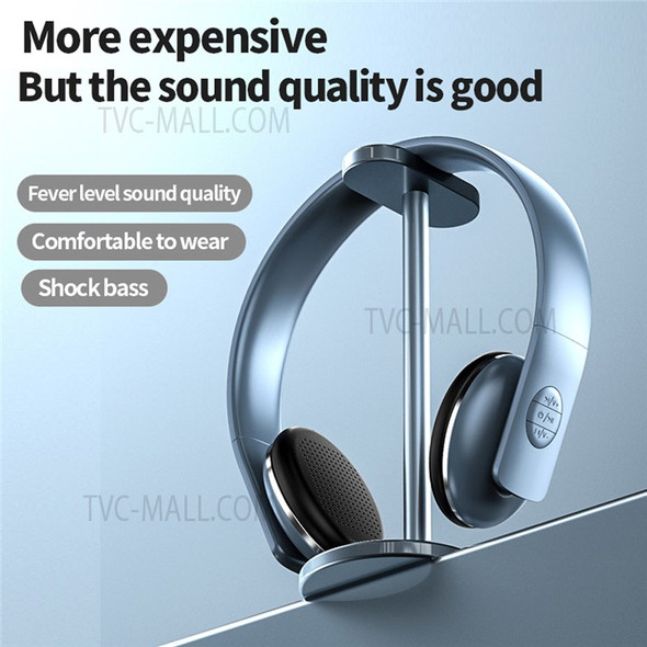 A50 Bass Stereo Wireless Headphone HIFI USB Fast Charging Bluetooth FM  Microphone Earphone Headset (CE Certificated) - Black