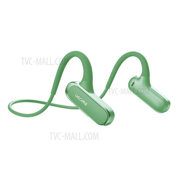 UCOMX Airwings G56 Bluetooth 5.0 Wireless Earphones Neckband Waterproof Sports Headset with Microphone - Green