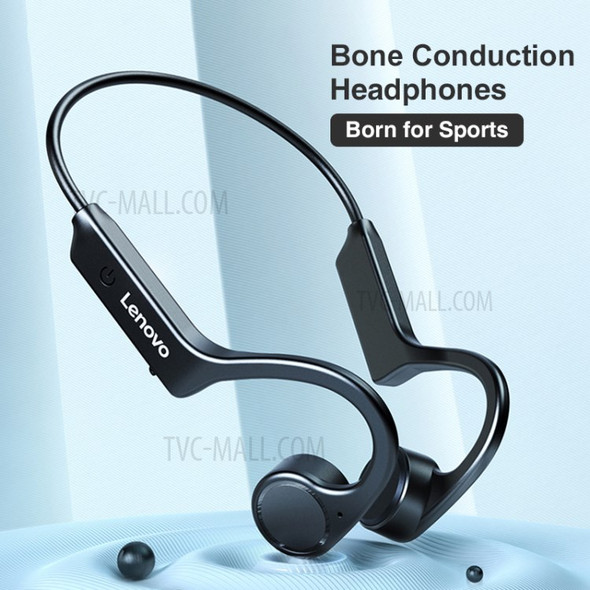 LENOVO X4 Bone Conduction Headphone Wireless Bluetooth 5.0 TWS Sports Sweatproof Neck Hanging Headset