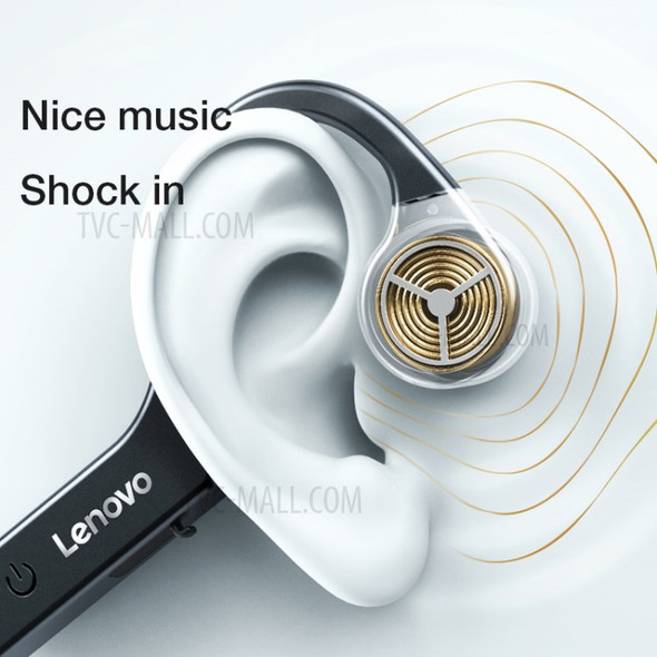 LENOVO X4 Bone Conduction Headphone Wireless Bluetooth 5.0 TWS Sports Sweatproof Neck Hanging Headset