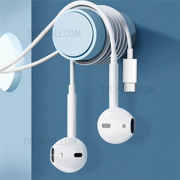 LETANG LT-EJ-31 K29 Type-C Music Headset Wired Earphones Flat Ear Headphones with 1.2m Cable