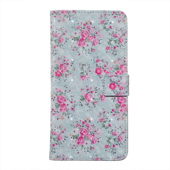 Rose Pattern 3D Horizontal Flip Leather Case for Huawei P30 Lite, with Holder & Card Slots & Photo Frame & Wallet