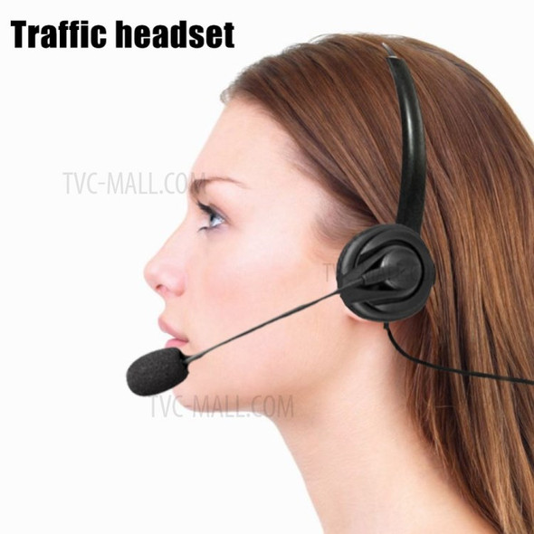 HT101U Noise Reduction Headphone with Microphone Computer Network Course Learning Headset