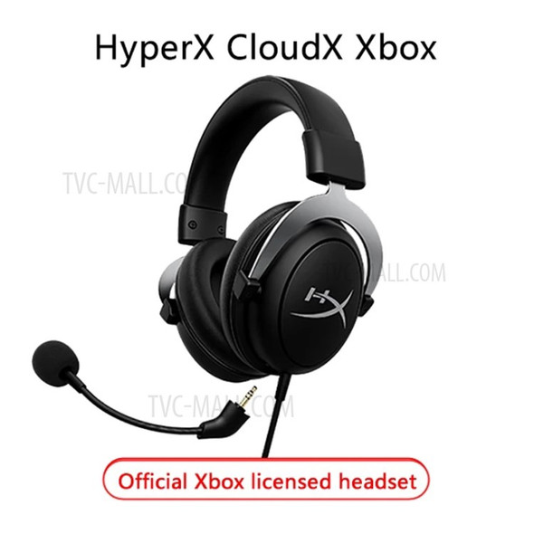 HYPERX CloudX HHSC2-CG-SL/G Over-Ear Headphone PC Game Console Gaming Headset with Noise-canceling Microphone