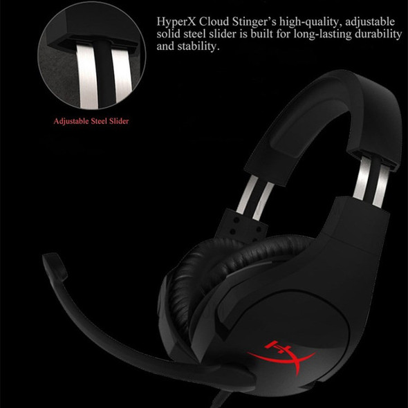 HYPERX Stinger Over-Ear Headphone Wired Gaming Music Headset with Microphone for PS4/Xbox/PC/Mobile Phones