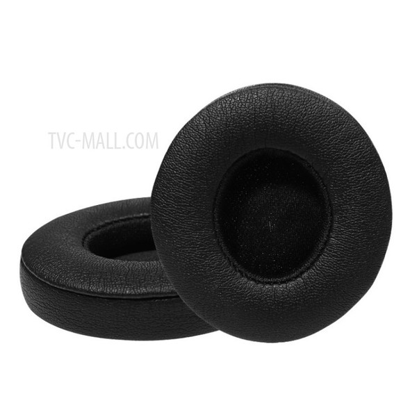 1 Pair Replacement Eapads Earmuffs Cushion for Beats Solo 2.0 3.0 Wireless Headphones - Black