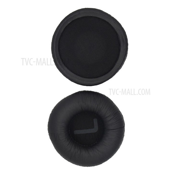 1 Pair Soft Earpads Foam Ear Pads Cushion Cover for JBL Tune 500BT 600BTNC T450BT Headphones - Black