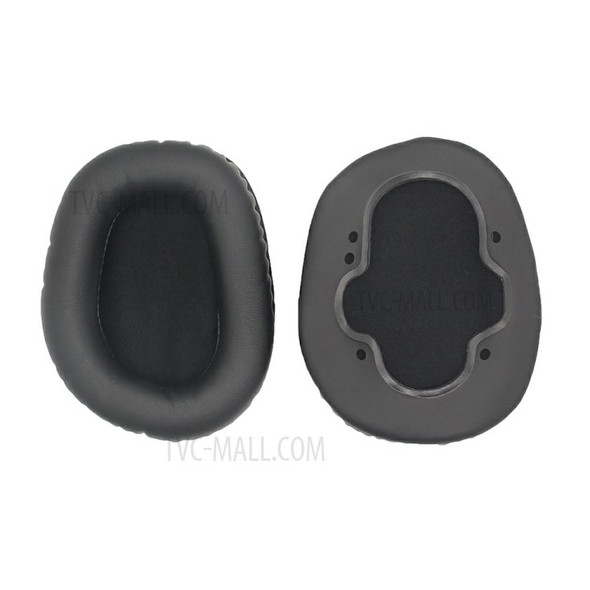 1 Pair JZF-352 Ear Cushion Pads Replacement for Asus ROG Centurion 7.1 Gaming Headset - Black