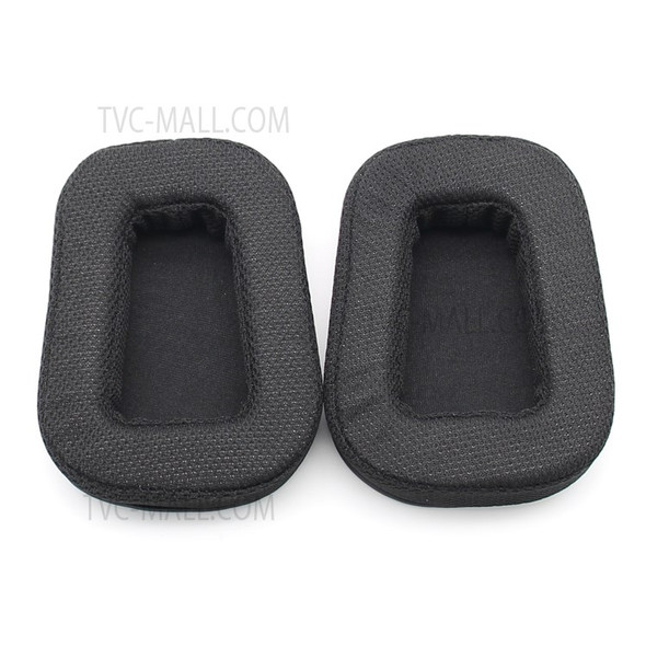 JZF-226 1 Pair Soft Breathable Headphone Replacement Earpads Earmuff Accessories for Logitech G933/G633