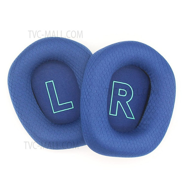 JZF-338 1Pair Replacement Headset Ear Pads for Logitech G733 Ear Cups Kit Mesh Fabric Headphones Protector - Blue
