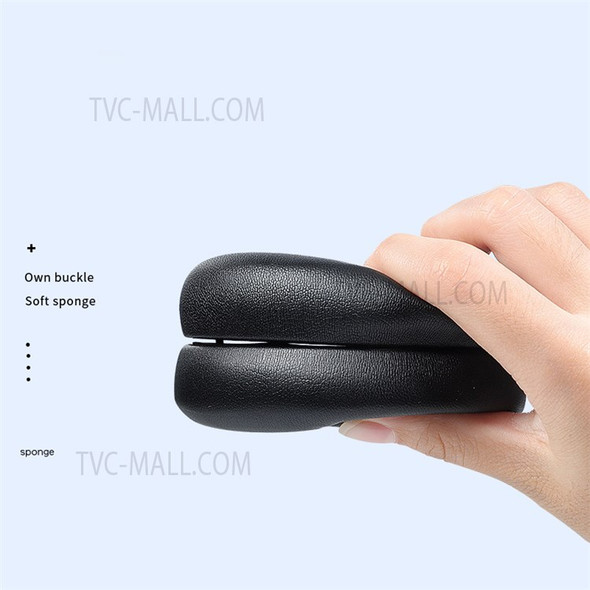1 Pair Perfect Fit Earmuff Cushions for Anker Soundcore Life Q20 Protein Leather Earmuffs Pads