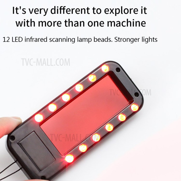 Mini Hidden Camera Finder Anti-Spy Scanner Detector with 12 LED Lights