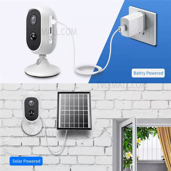 LP001 3.0MP Two-way Audio WiFi Camera PIR Sensor Wireless Rechargeable Battery Powered Video Recorder Infrared Night Vision Home Security IP Camera