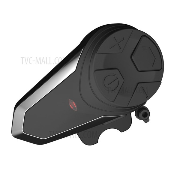 BT-S3 Waterproof IPX6 Motorcycle Helmet Bluetooth Headphone 1000m Interphone Hands-free Call Headset with FM Function