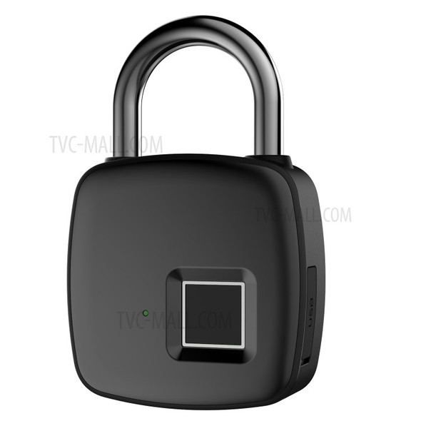 P30 Fingerprint Padlock Security Keyless USB Rechargeable Smart Lock