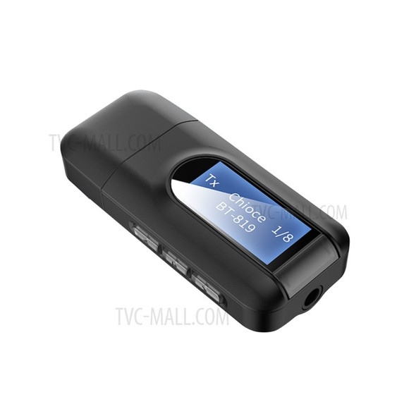 T11 LCD Screen 2 in 1 Bluetooth Adapter Transmitter Receiver USB Bluetooth 5.0 Audio Adapter