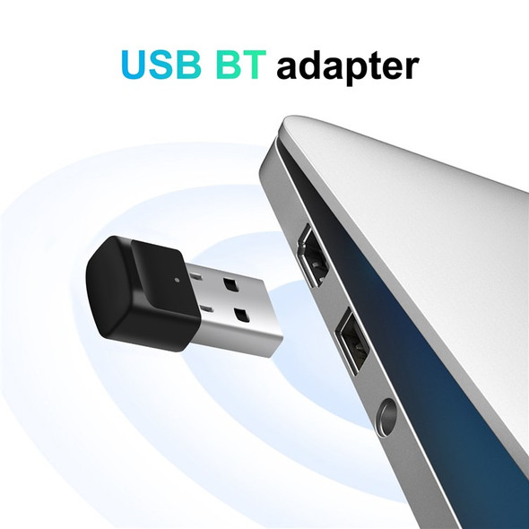 TX56 Bluetooth Adapter for PC Computer USB Transmitter Mini Wireless Ultra Small Bluetooth 5.0 Dongle for Phone Calling Transmit Audio