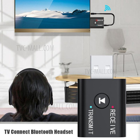Bluetooth 5.0 USB Transmitter and Receiver 2 in 1 Adapter