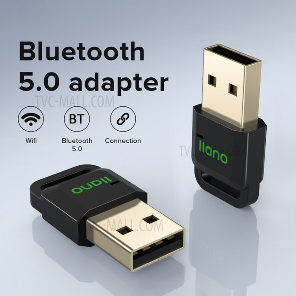 LLANO LCB2050B USB Bluetooth 5.0 Dongle Audio Connection Transmitter Computer Adapter