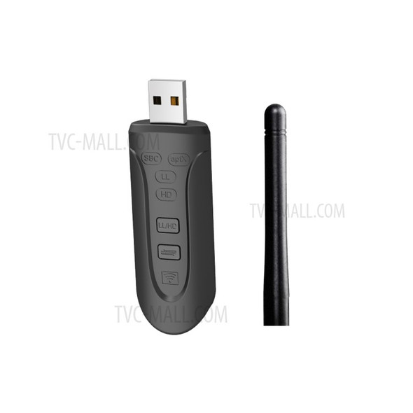 B52 AptX Low Latency / LL Bluetooth 5.0 Transmitter Audio USB Adapter 3.5mm AUX Jack Wireless Dongle