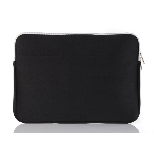 Universal Dual Zipper Bag Case for MacBook Air 11.6 inch / MacBook 12-inch with Retina Display - Black