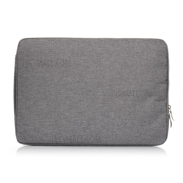 Jeans Cloth Fashionable 15.4-inch Notebook Bag Pouch Cover with Handle - Grey