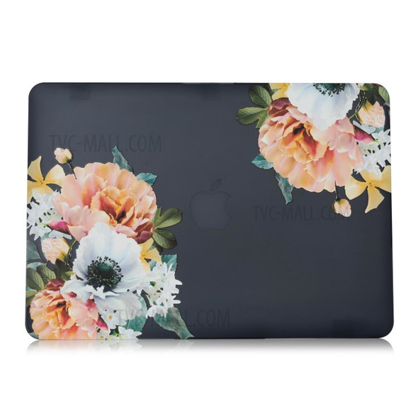 Pattern Printing Plastic Protector Case for MacBook Pro 15-inch (2016) 15.4" - Beautiful Flowers
