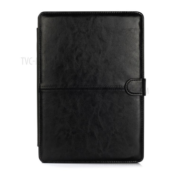 Crazy Horse Leather Case for MacBook Air 13.3" Retina Display A2337 M1 (2020)/Air 13.3'' Retina Display A2179 (2020)/Air 13.3-inch (2019) (2018) A1932 - Black