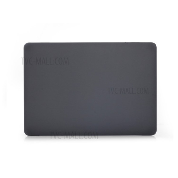 Matte Plastic Front and Back Protective Case for MacBook Pro 16 inch (2019) - Black