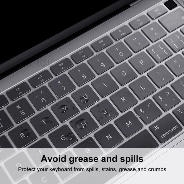 ENKAY HAT PRINCE Ultra-thin TPU Dust-proof Keyboard Protective Cover [US Version] for MacBook Air 13.3-inch (A2179/A2337)