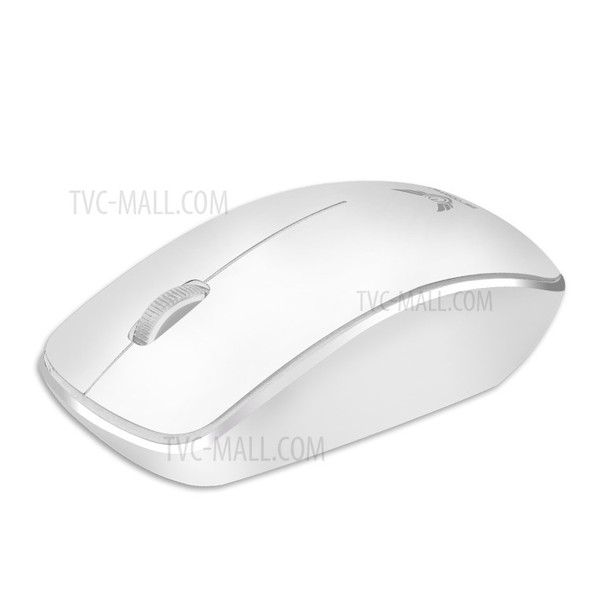 ZERODATE T16 Laptop Computer Business Office 2.4G Wireless Mouse - White