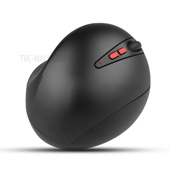 HXSJ 2.4G Wireless Prevention Ergonomic Black Vertical Mouse