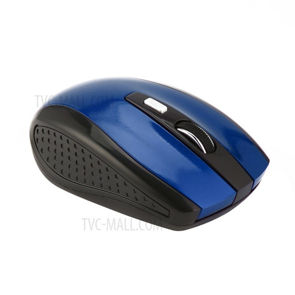 WH315 Portable 2.4GHz Wireless Mouse Optical Gaming Mice for Laptop Computer - Blue