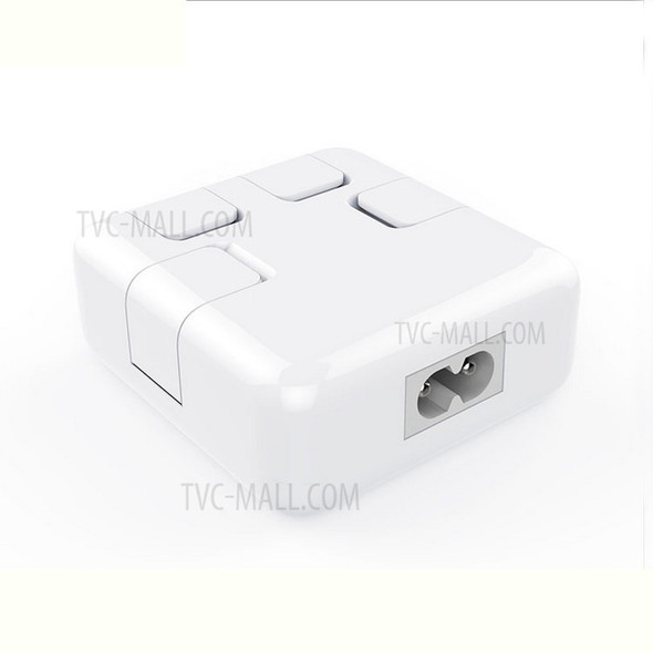 Portable 4 USB Ports Charger Multi USB Power Adapter for Xiaomi Samsung - US Plug