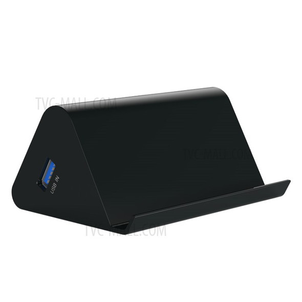 ORICO SHC-U3 4 Port USB3.0 Hub with Phone & Tablet Stander - Black