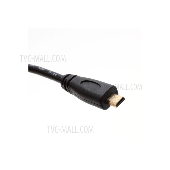 HDMI Female to Micro USB Male Adapter Cable, Length: 10cm