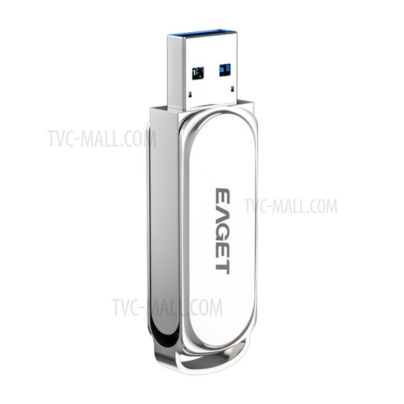 EAGET F80 128G USB 3.0 High-speed USB Flash Drive Data Rotating Design Storage Memory Stick