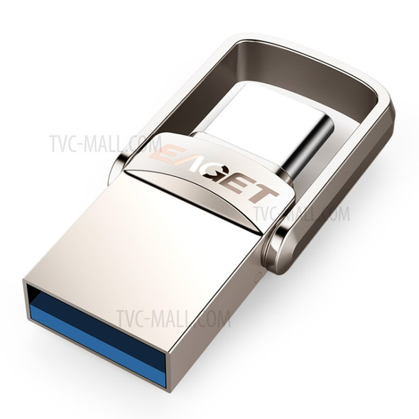 EAGET CU20 2 in 1 USB 3.0+Type-C 3.1 OTG USB Flash Drive Memory Stick - 128GB