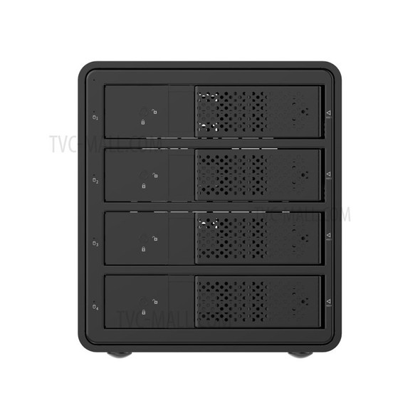 ORICO 9548RU3-BK 4 Bay 3.5 inch HDD Docking Station USB3.0 to SATA Aluminum Alloy HDD Enclosure Case - US Plug