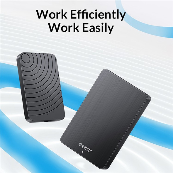 ORICO HM25U3 2.5-inch External Hard Disk Enclosure Compatible with 2.5 inch SATA Hard Disk Drive Box Support 5Gbps Fast Transmission