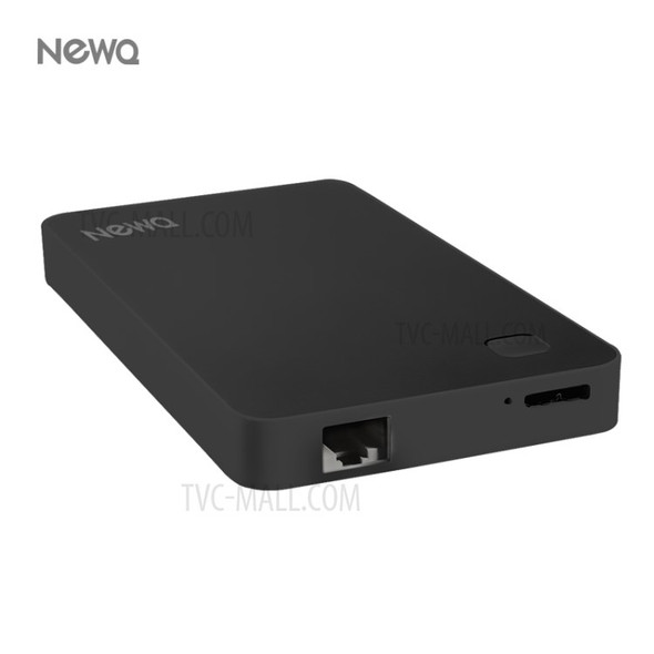 NEWQ Z1 2TB Store USB 3.0 Portable Wireless External Hard Drive - Black