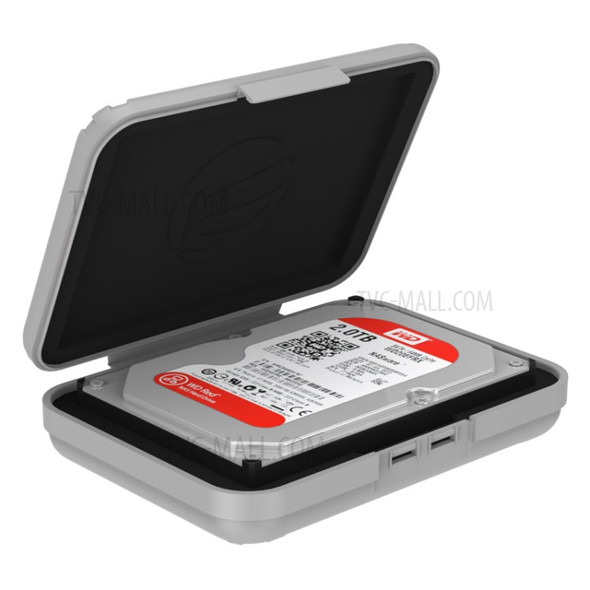 ORICO 3.5 inch Anti-Static Hard Disk Drive Protective Box (PHX35-V1) - Grey