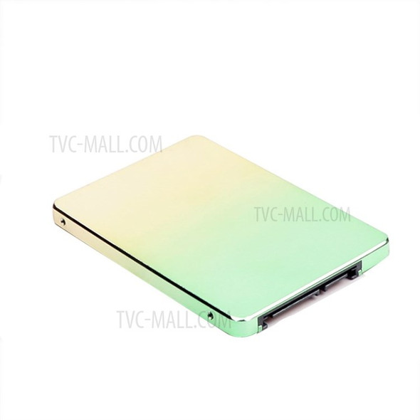 Gradient Color External SSD Solid State Drive - Yellow/Green/16GB