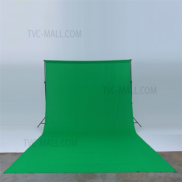 3*4m Green Backdrop Background Screen with 4 Clamps and 3m Telescopic Stand for Photo Video Studio Photography